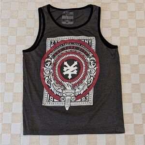 Zoo York Dark Gray Graphic Tank Top